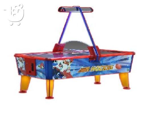 PoulaTo: air hockey basketball stacker billiards kinder hockey new and used
